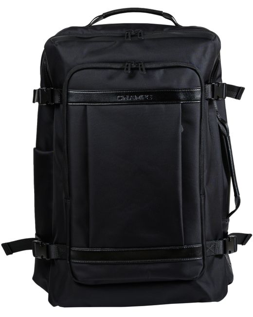 Champs Onyx Collection Carry-On Backpack with Usb Port