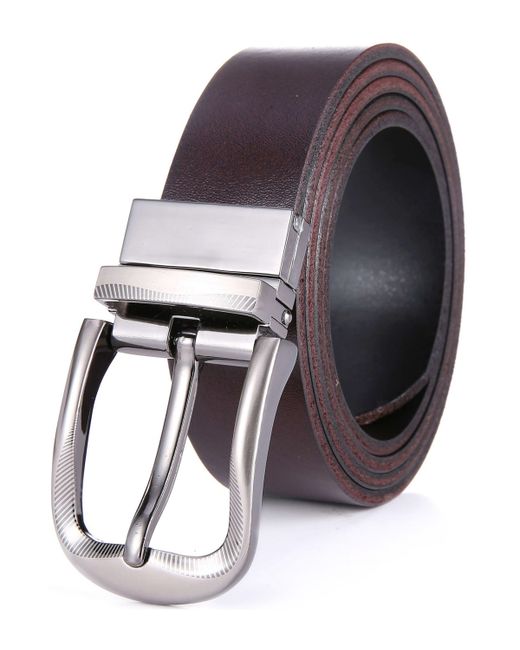 Mio Marino Pattern Transformation Leather Belt