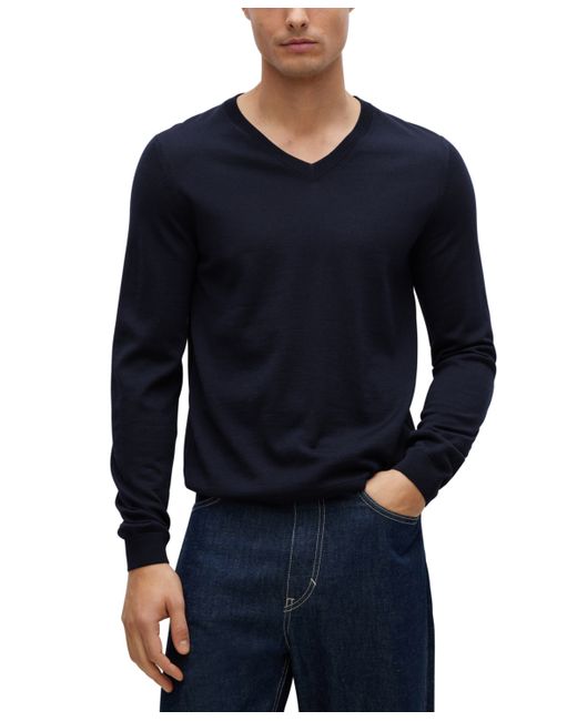 Hugo Boss Boss V-Neck Slim-Fit Sweater