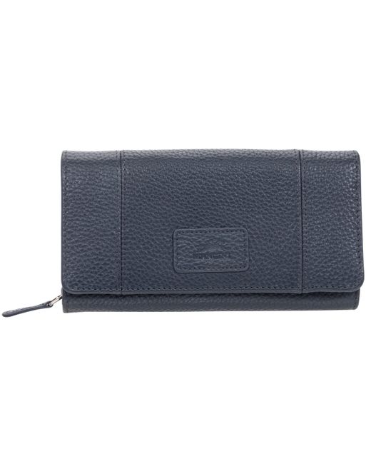 Mancini Pebbled Collection Rfid Secure Mini Clutch Wallet