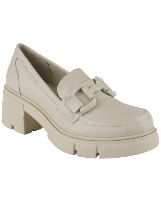GC Shoes Slip-On Heeled Platform Loafers