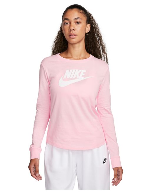 Nike Sportswear Essentials Long-Sleeve Logo T-Shirt