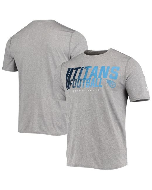 New Era Tennessee Titans Combine Authentic Game On T-shirt