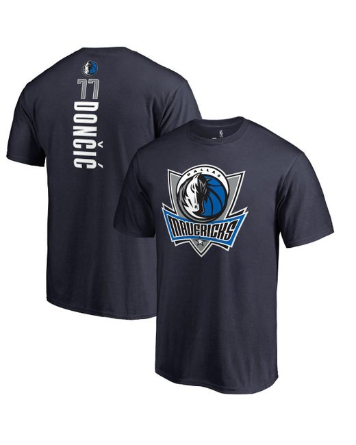 Fanatics Luka Doncic Dallas Mavericks Team Backer Name and Number T-shirt