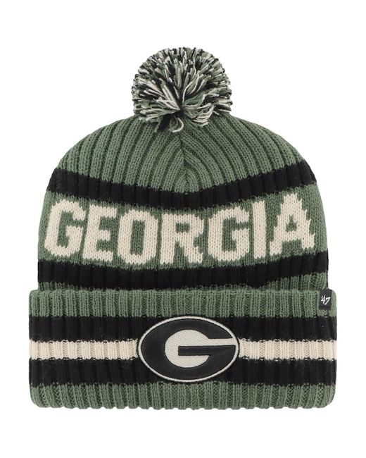 '47 Brand 47 Brand Georgia Bulldogs Oht Military-Inspired Appreciation Bering Cuffed Knit Hat with Pom