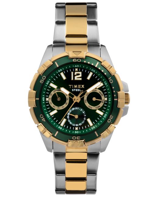 Timex Quartz Analog Premium Dress Stainless Steel Watch 44mm