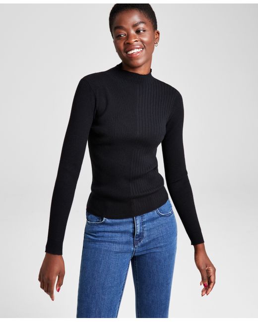 And Now This Ribbed Mockneck Sweater Created for Macy