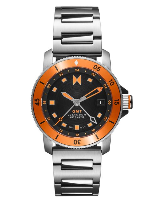 Mvmt Cali Diver Automatic Stainless Steel Bracelet Watch 40mm