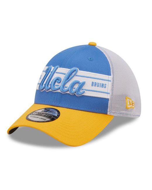 New Era Gold Ucla Bruins Banded 39THIRTY Flex Hat