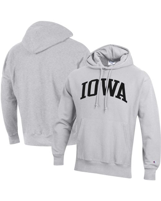 Champion Iowa Hawkeyes Team Arch Reverse Weave Pullover Hoodie
