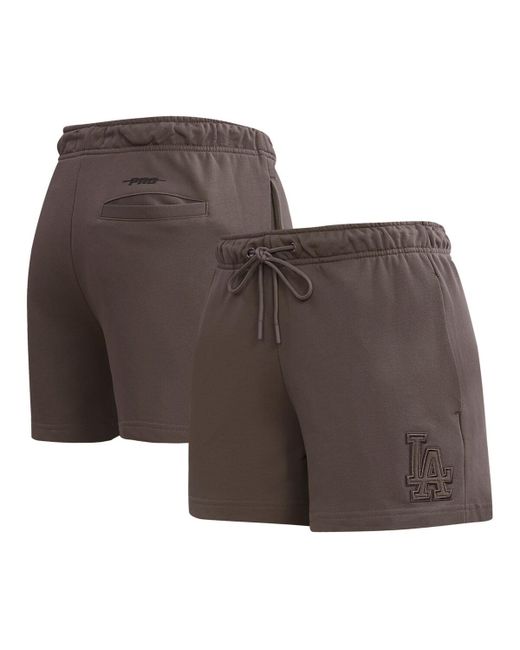 Pro Standard Los Angeles Dodgers Neutral Fleece Shorts
