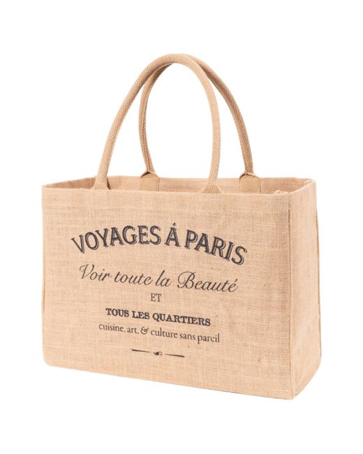 KAF Home Market Tote Bag with Voyages Print