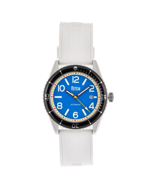 Reign Gage Rubber Watch White 42mm white