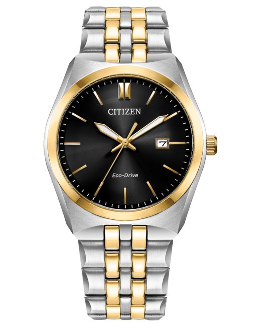 Citizen Eco-Drive Corso Stainless Steel Bracelet Watch 40mm