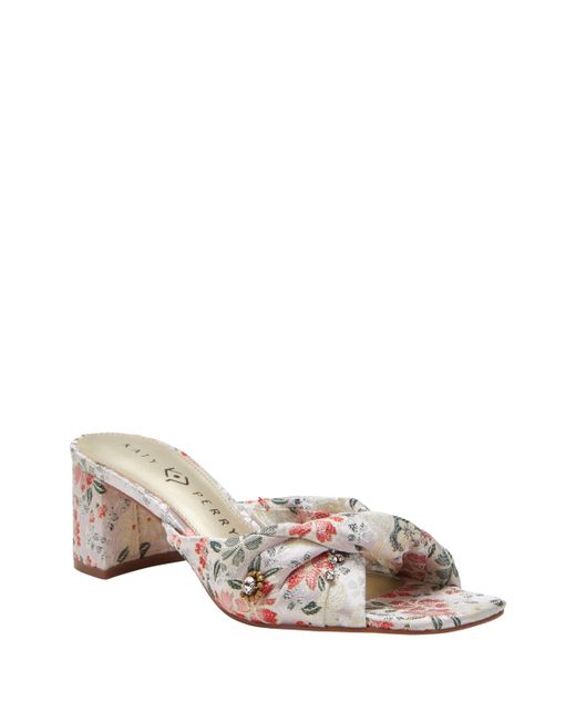 Katy Perry The Tooliped Twisted Slip-on Sandals Polyester