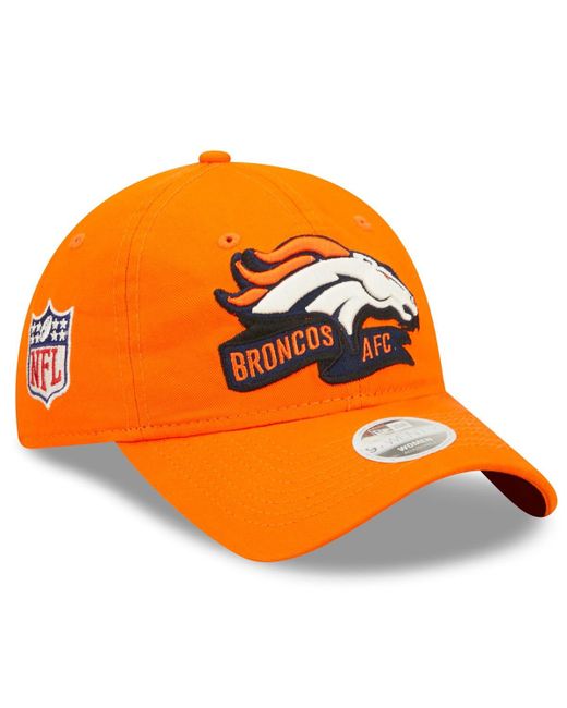 New Era Denver Broncos 2022 Sideline Adjustable 9TWENTY Hat