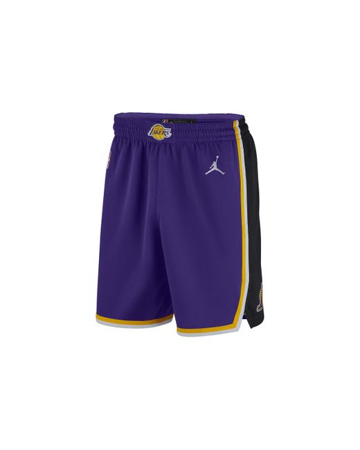 Jordan Los Angeles Lakers Statement Swingman Shorts