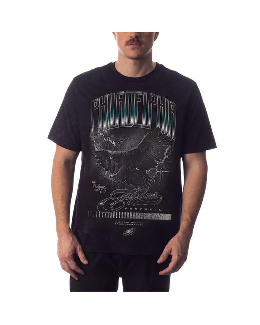 The Wild Collective and Distressed Philadelphia Eagles Tour Band T-shirt