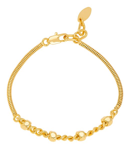 Macy's Gold Plated Chain Link Bracelet
