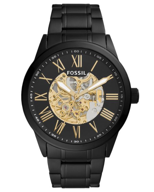 Fossil Flynn Automatic Stainless Steel Watch 48mm