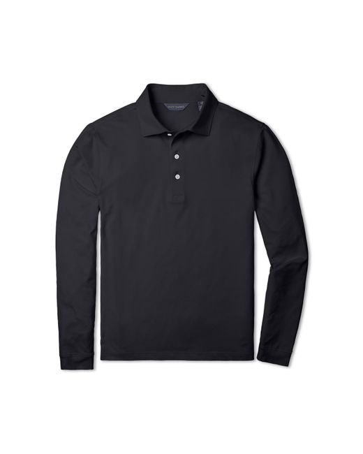 Scott Barber Tech Jersey Long Sleeve Polo Shirt