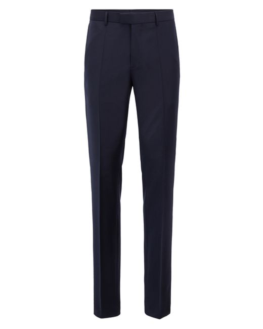 Hugo Boss Boss T-Glover3 Lc Slim-Fit Formal Wool Trousers