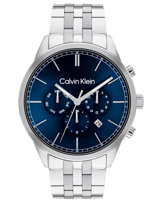 Calvin Klein Multi-Function Stainless Steel Bracelet Watch 44mm