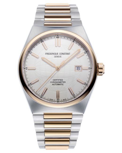 Frederique Constant Swiss Automatic Highlife Cosc Two-Tone Stainless Steel Bracelet Watch 41mm