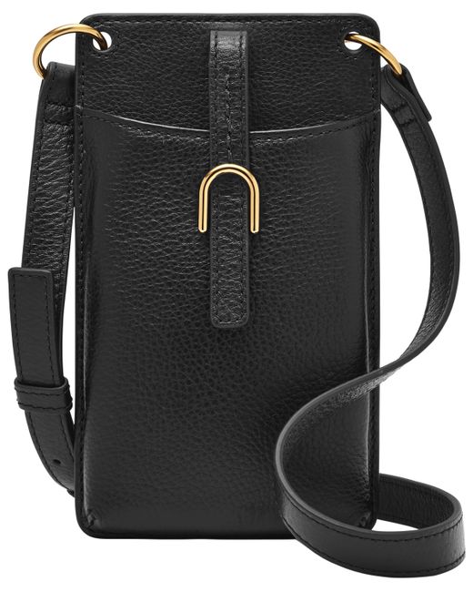 Fossil Vada Leather Phone Bag