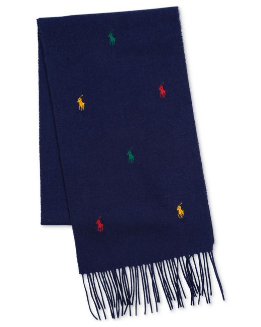 Polo Ralph Lauren Embroidered Polo Player Scarf
