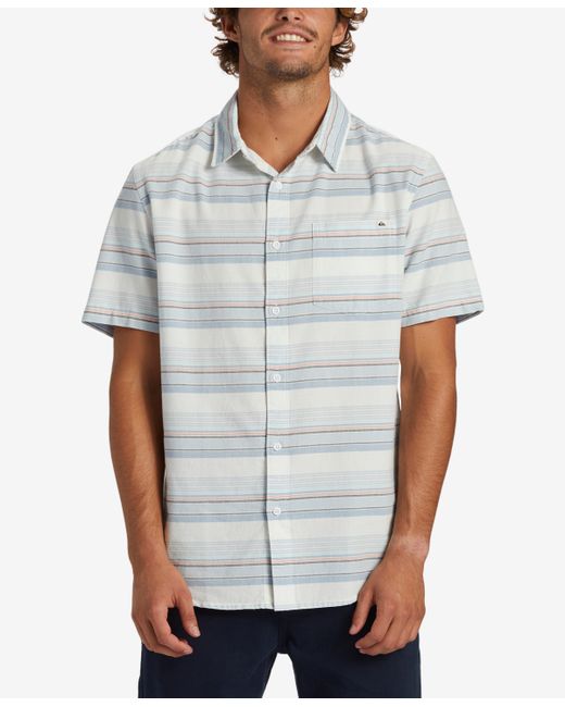 Quiksilver Oxford Stripe Classic Short Sleeve Shirt