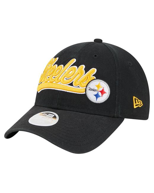 New Era Pittsburgh Steelers Cheer 9FORTY Adjustable Hat