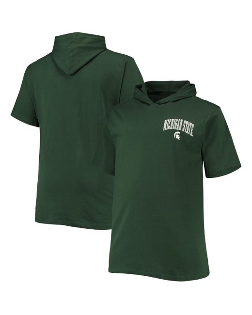 Profile Michigan State Spartans Big and Tall Team Hoodie T-shirt