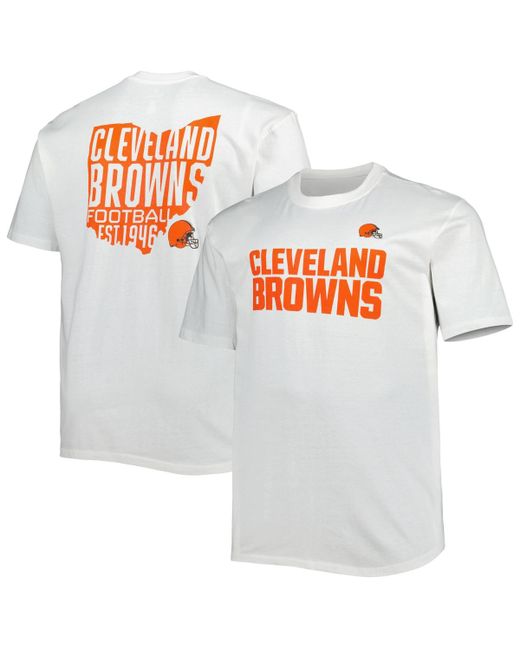 Fanatics Cleveland Browns Big and Tall Hometown Collection Hot Shot T-shirt
