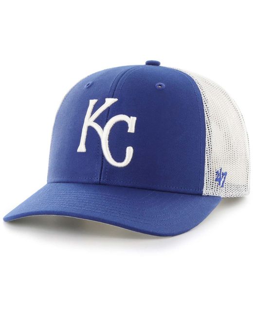 '47 Brand Kansas City Royals Primary Logo Trucker Snapback Hat