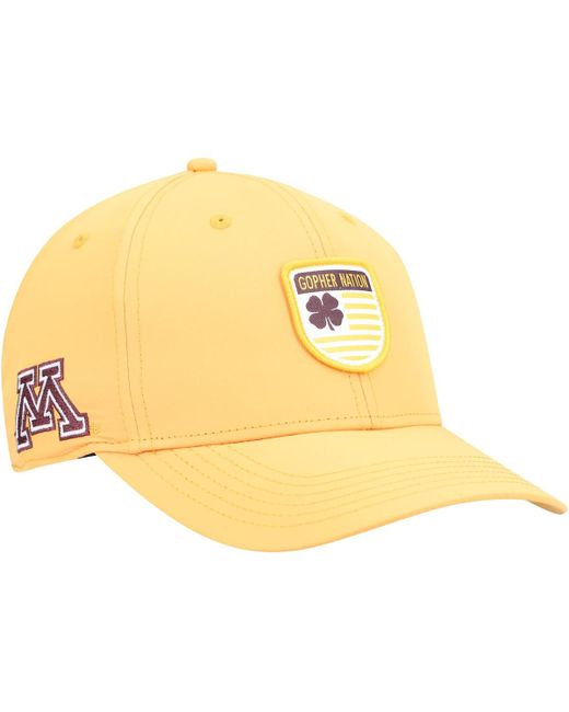 Black Clover Minnesota Gophers Nation Shield Snapback Hat