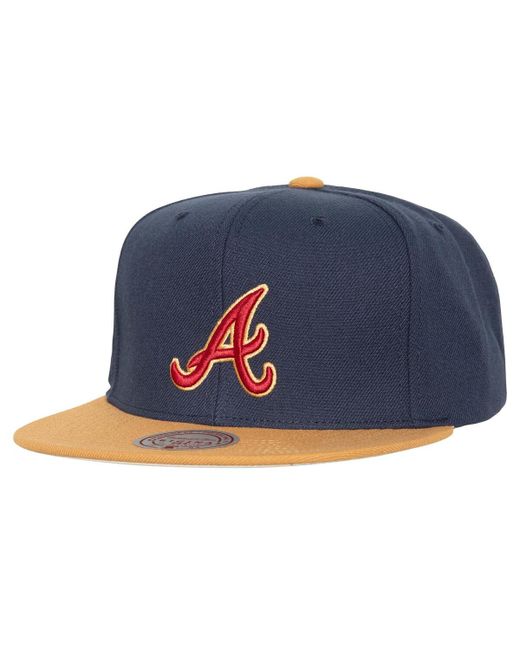 Mitchell & Ness Atlanta Braves Work It Snapback Hat
