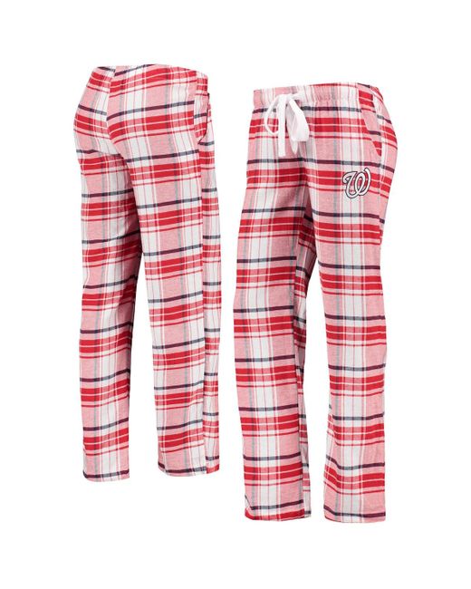 Concepts Sport and Navy Washington Nationals Accolade Flannel Pants