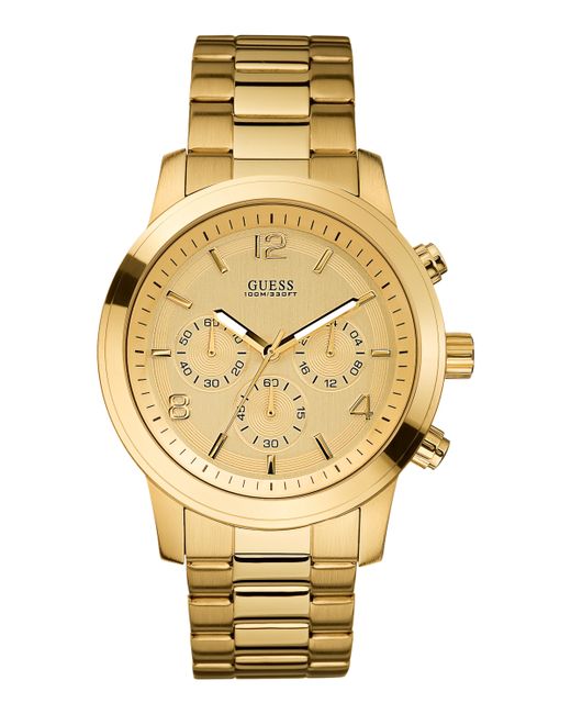Guess chronographgraph Gold-Tone Stainless Steel Watch 45mm