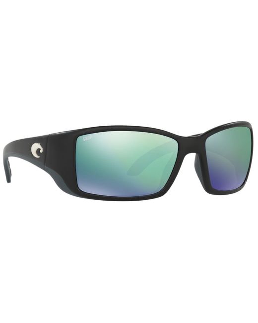 Costa Del Mar Polarized Sunglasses Blackfin GREEN MIRROR