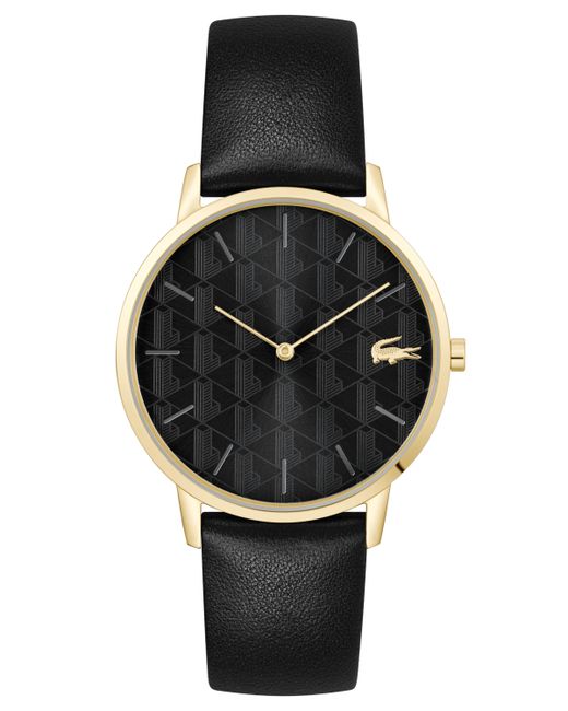 Lacoste Crocorigin Quartz Leather Strap Watch 40mm