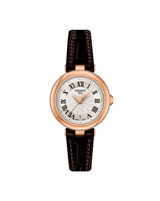 Tissot Swiss Bellissima Brown Leather Strap Watch 26mm