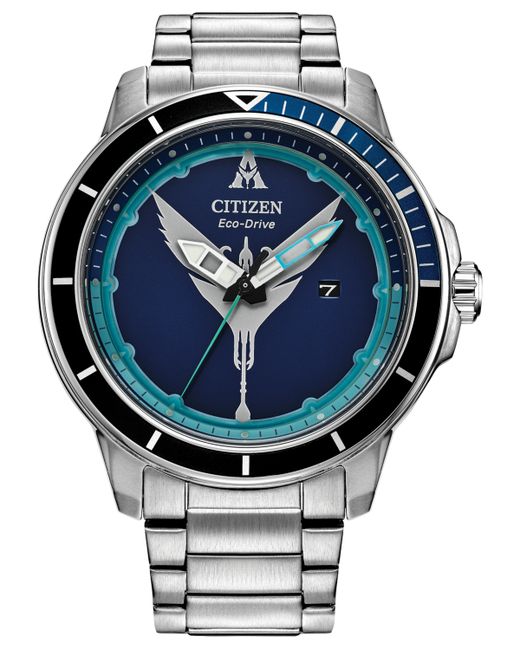 Citizen Eco-Drive Avatar Stainless Steel Bracelet Watch 46mm