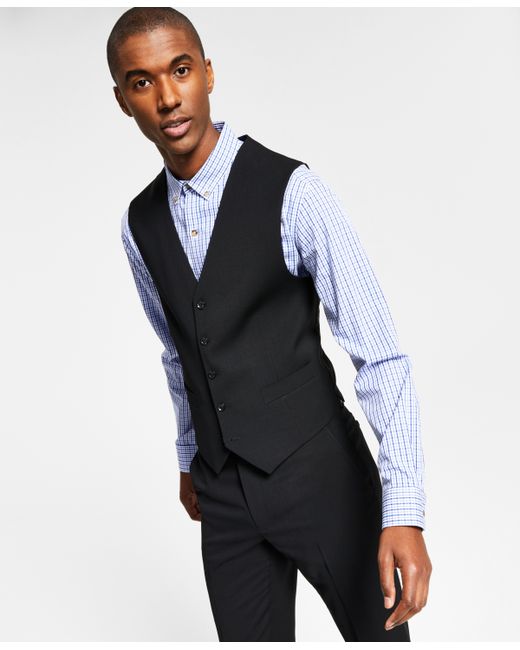 Tommy Hilfiger Modern-Fit Wool Th-Flex Stretch Suit Vest