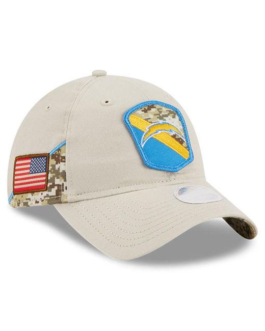New Era Los Angeles Chargers 2023 Salute To Service 9TWENTY Adjustable Hat