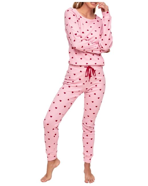 Adore Me Muriel Pajama Long-Sleeve Top Legging Set