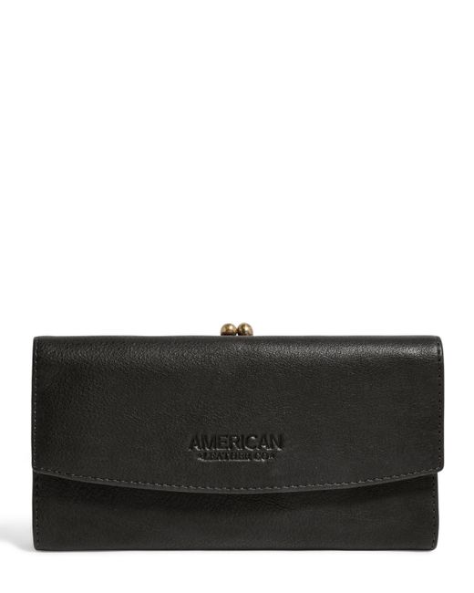 American Leather Co. Caroline Large Frame Wallet
