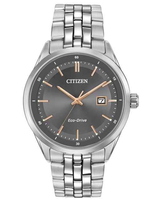 Citizen Eco-Drive Stainless Steel Bracelet Watch 41mm