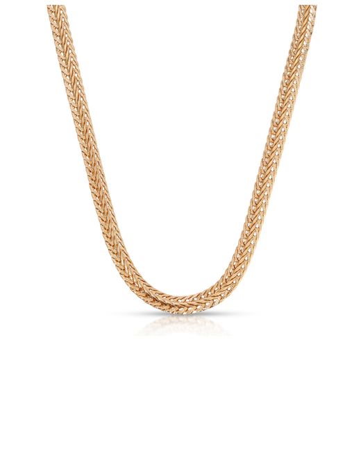 Ettika Woven 18k Plated Chain Necklace