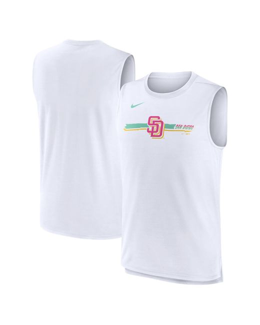 Nike San Diego Padres City Connect Muscle Tank Top